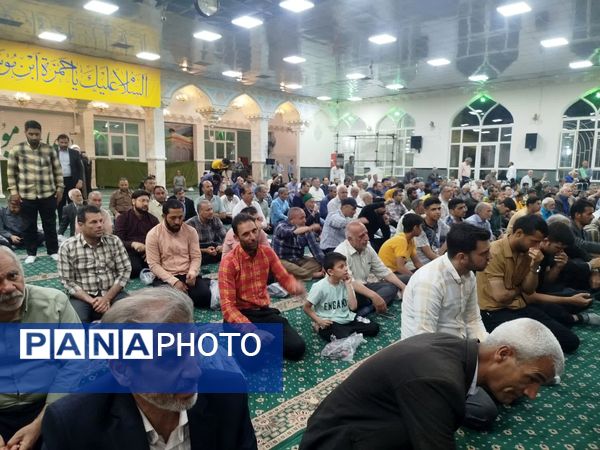 مراسم توسل و استغاثه به امام عصر (عجل) در کاشمر