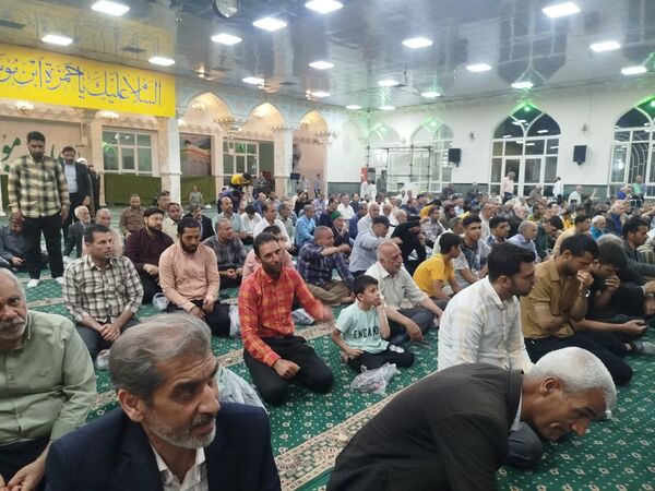 مراسم توسل و استغاثه به امام عصر (عجل) در کاشمر