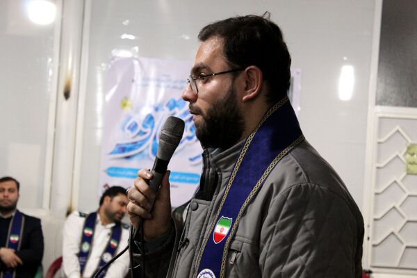 حضور قائم‌مقام سازمان دانش آموزی کشور در جمع پیشتازان معتکف گرمه 