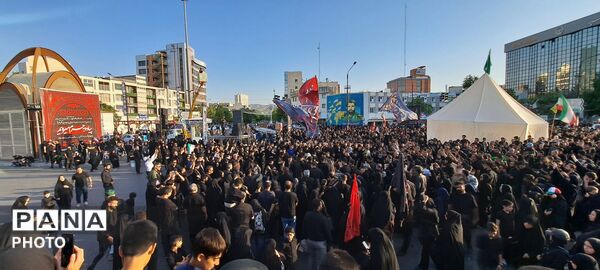 آیین خیمه سوزان عصر عاشورا در مشهد