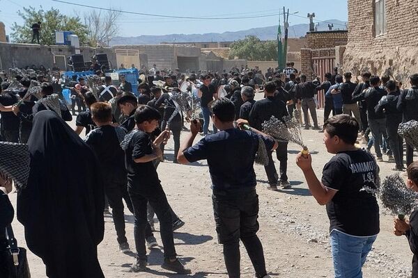 مراسم جاماندگان اربعین در مشهد مقدس