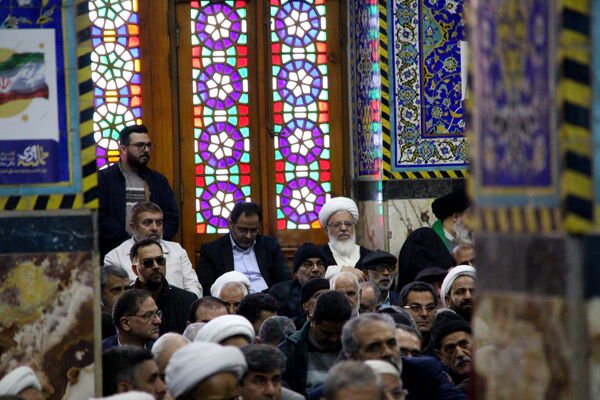 گرامیداشت حماسه ۹ دی در مسجد حظیره یزد