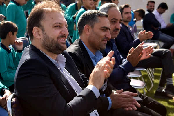 آیین زنگ «مهر و مقاومت» در مدارس شهرستان بهاباد
