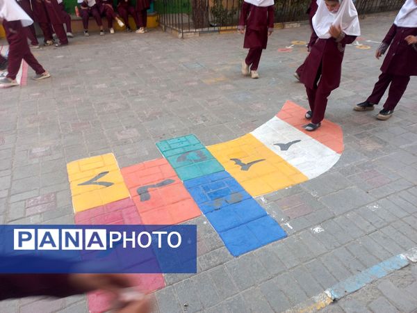 پروژه حیاط پویا در دبستان  شطیطه نیشابور