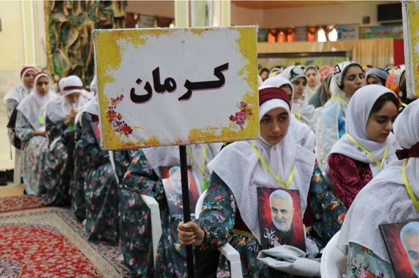 بیست و سومین اردوی کشوری دانش‌آموزان عشایر در مشهد مقدس