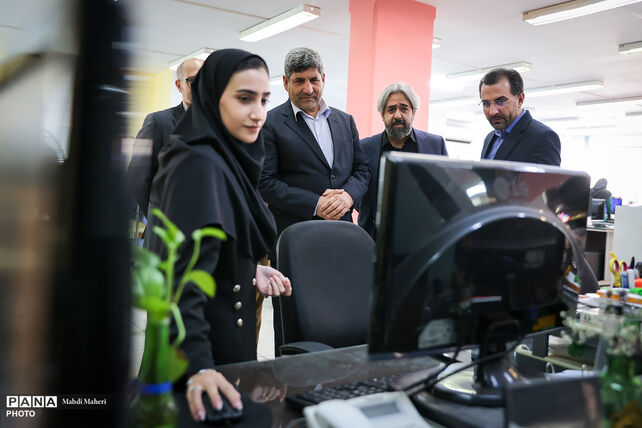 بازدید معاون فرهنگی و اجتماعی معاون اول رئیس جمهور از خبرگزاری پانا