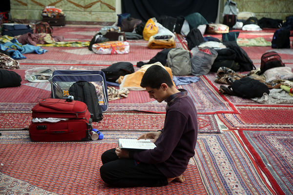 اعتکاف خادمان نوجوان حرم حضرت معصومه(س)