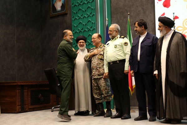 مراسم تکریم و معارفه فرمانده سپاه استان قم