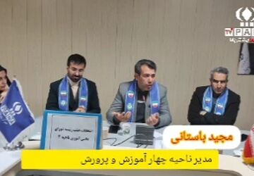 انتخابات شورای دانش آموزی ناحیه چهار مشهد