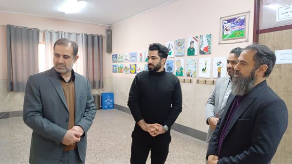 افتتاحیه نمایشگاه فرهنگی هنری هفته ماها
