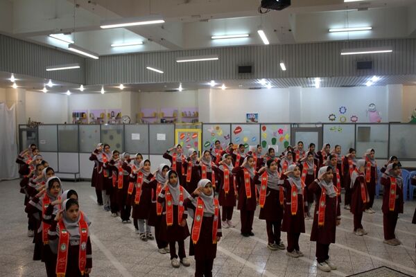 اردوی«شب در مدرسه» در دبستان نور الهدی
