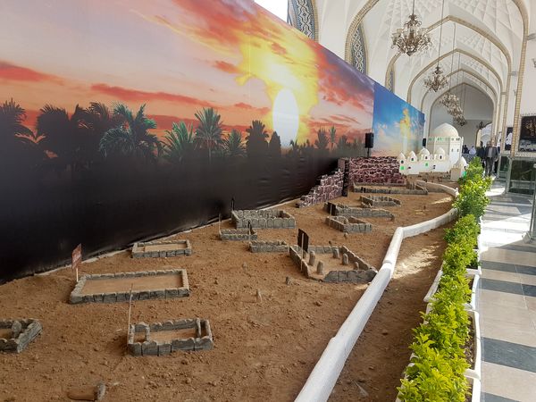 برپایی نمایشگاه «در آستان بقیع» درحرم مطهر رضوی