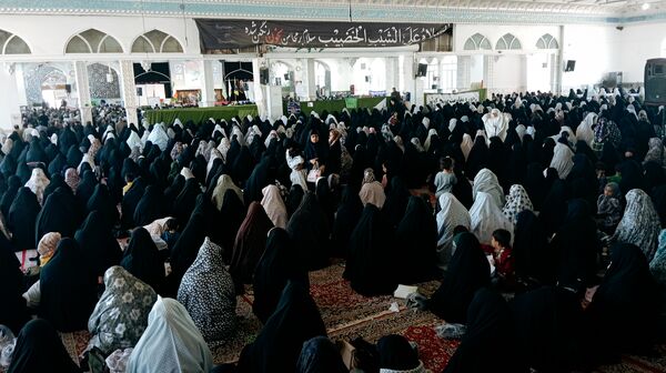 مراسم تشییع پیکر شهید گمنام  در شهرستان کاشمر 