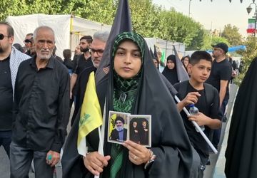 حماسه جاماندگان اربعین در شهر تهران 