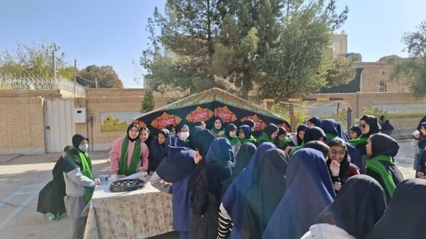 برگزاری موکب ایّام فاطمه(س) در دبیرستان حضرت ابوالفضل(ع)