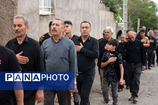 عزاداری مردم شهرستان کوثر در اولین روز ماه محرم