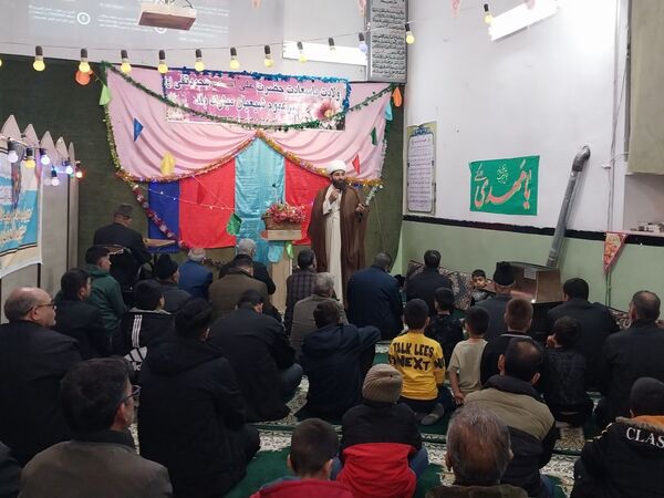 جشن میلاد امام جواد(ع) در مسجد امام حسین فدافن