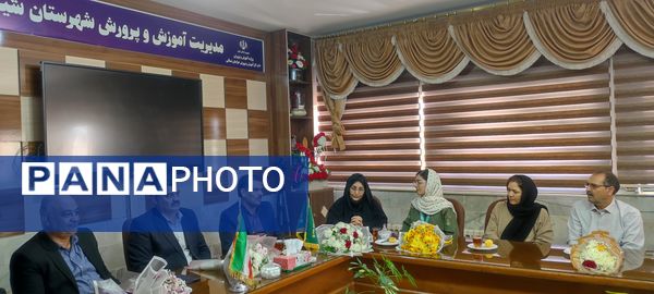 استقبال از دانش آموز شیروانی دارنده مدال برنز جهانی المپیاد علوم زمین