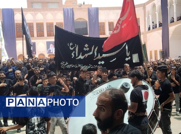 عزاداری هیات بیرجند در حسینیه امام رضا (ع) 