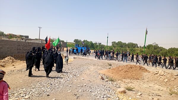 تاسوعای حسینی در روستای گزکوه 