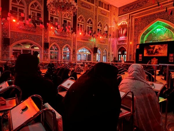 برگزاری مراسم شب سوم عزاداری اباعبدالله(ع) در تکیه ابوالفضلی نیشابور