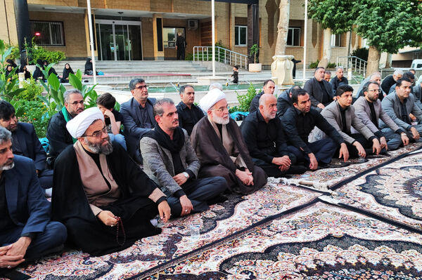 مراسم سوگواری روز هفتم محرم در استانداری کردستان