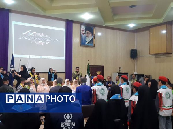 مراسم سالروز تأسیس سازمان دانش‌آموزی در مازندران