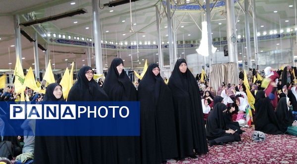 تجمع بزرگ آغاز نصرالله، با حضور بیش از 3هزار نفر از دانش‌آموزان دیار آفتاب حماسه‌ای دیگر را رقم زد