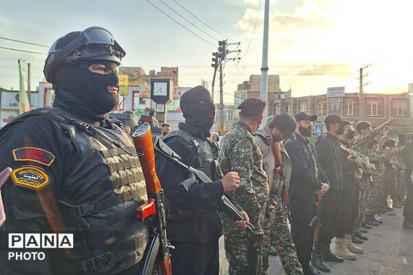 رزمایش سراسری جانفدا در قرچک