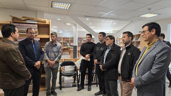 بازدید مدیر کل کتابخانه های عمومی استان خراسان شمالی از کتابخانه شهید بهشتی آشخانه 