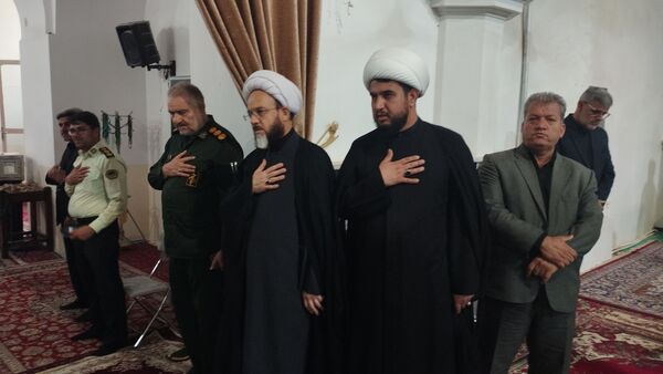 مراسم عزاداری سیدالشهدا خدمت در خلیل آباد