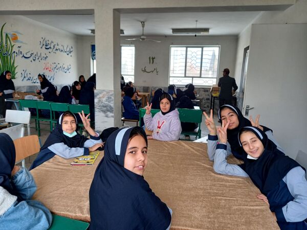 بازدید دانش آموزان دبستان ناهید نخودی از پژوهشرای نیشابور