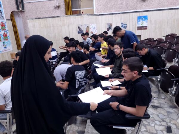 انتخاب دبیر کانون نوجوان پسر محله نظام آباد 