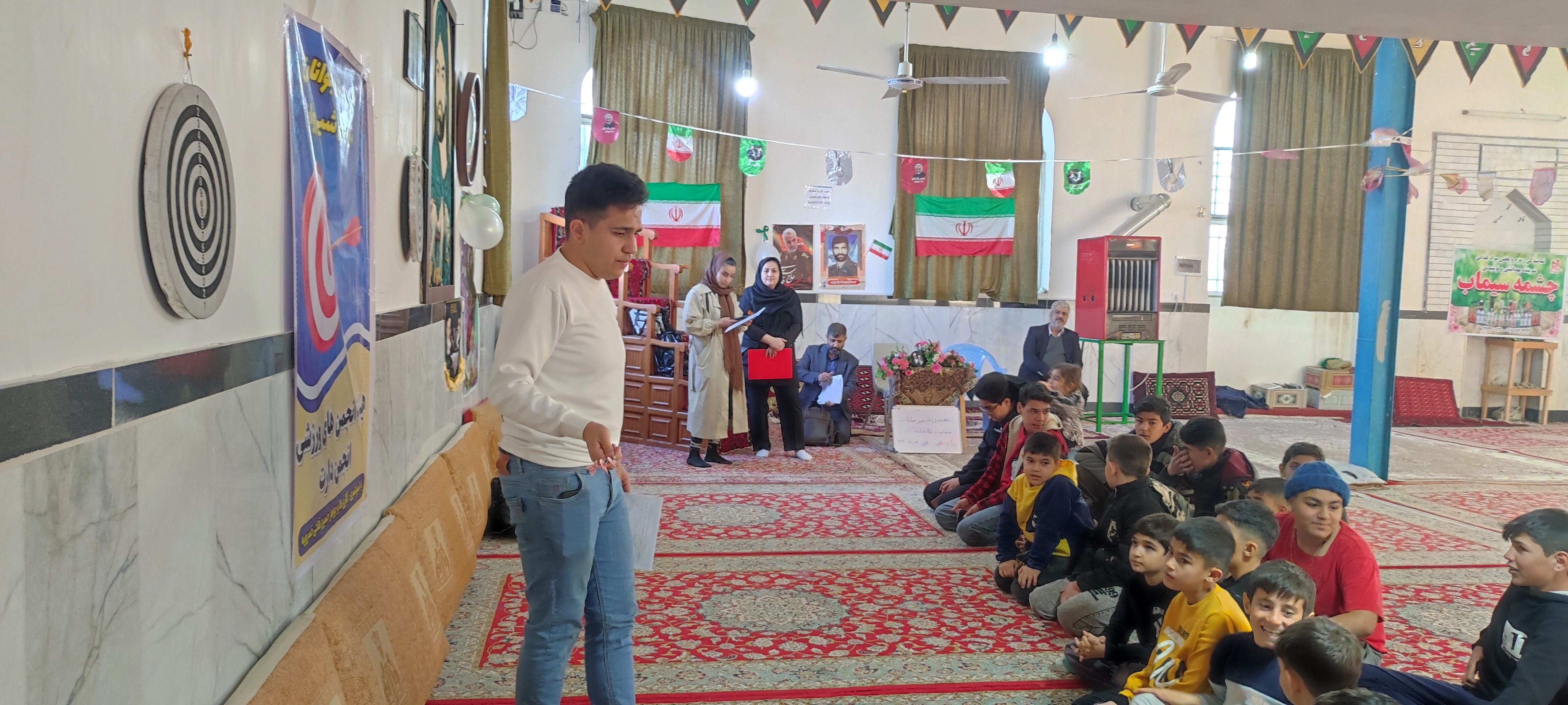 برگزاری مسابقات استعدادیابی دارت در روستای تنسوان شیروان