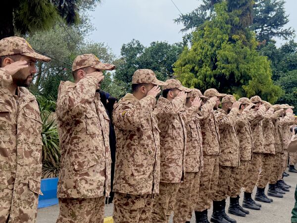  مراسم تشییع ۱۰ شهید گمنام در آمل
