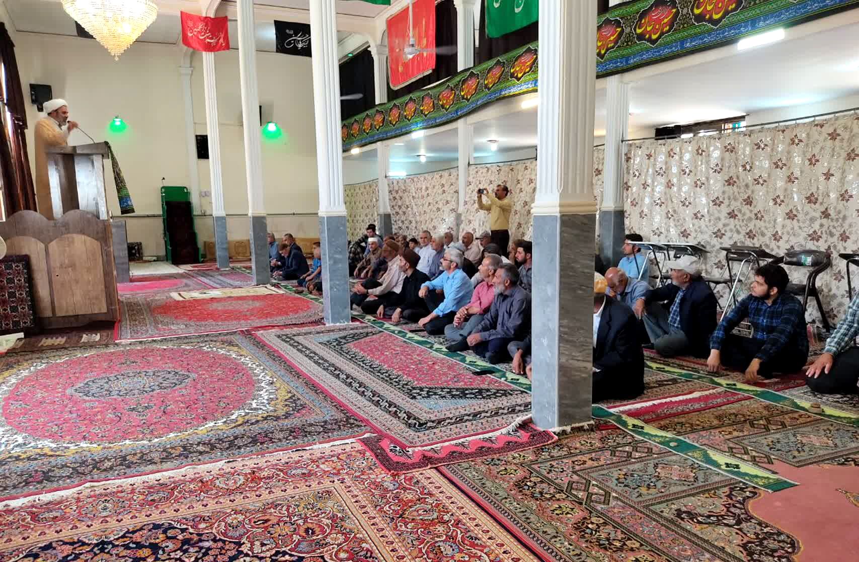 نماز جمعه در شهر تیتکانلو