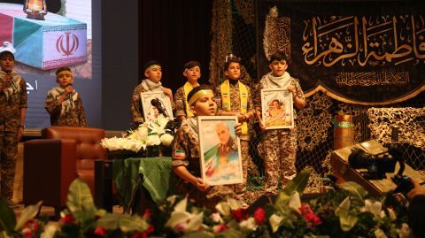 مراسم یادواره شهدای گمنام و معلمان شهید آذربایجان‌شرقی