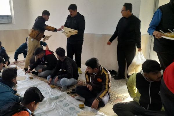 مراسم دهه فاطمیه در هنرستان خوارزمی 