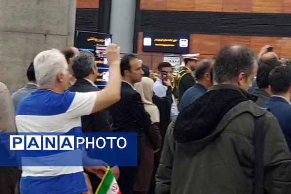 مراسم استقبال از کاروان ورزشی دانش‌آموزی «امید ایران» به میزبانی ناحیه دو شهرری 