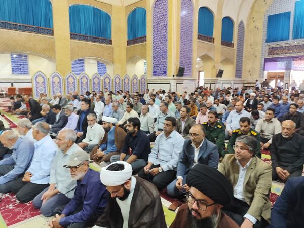 نماز جمعه شهرستان دارالصابرین بم 