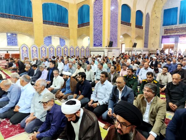 نماز جمعه شهرستان دارالصابرین بم 