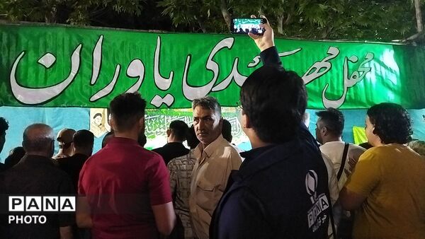 مراسم عروسی دو جوان نیشابوری در مهمانی کیلومتری  عید غدیر خم 