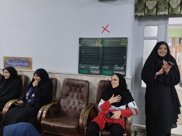 اجرای مانور سراسری زلزله در دبیرستان شاهد شیرودی