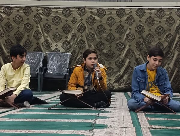 برپایی سفره افطار و برگزاری جلسه قرآن در شب ولادت امام حسن مجتبی (ع)