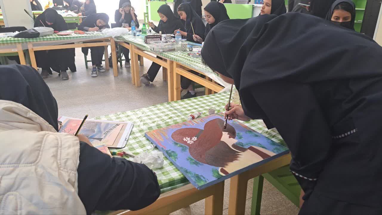 درخشش استعدادهای نوجوانان در مسابقات فرهنگی‌هنری «امید فردا» رضوان‌شهر اشکذر