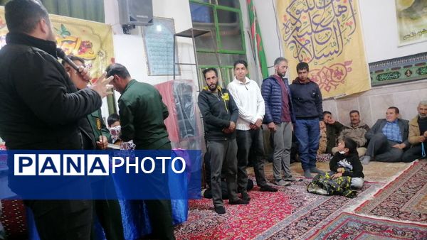 ولادت حضرت ابوالفضل (ع) و روز جانباز و اهدای هدیه به جانبازان در تکیه ابوالفضلی شهر بار