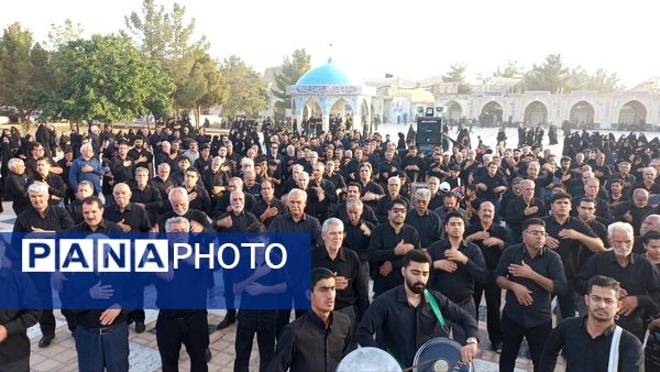 عزاداری هیئت‌های مذهبی در بارگاه منور امام زاده محمد عابد کاخک