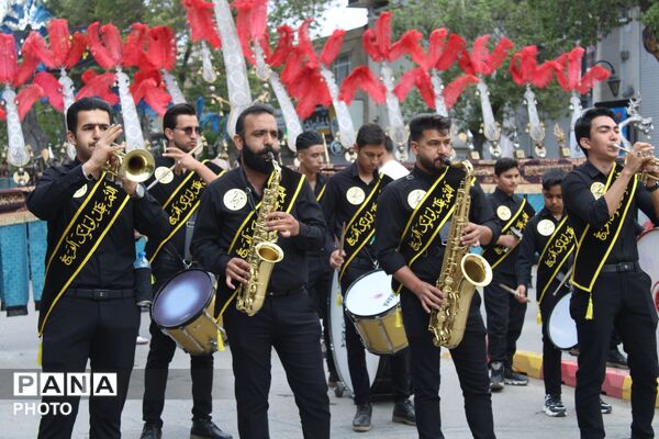 عزاداری باشکوه شهادت امام صادق (ع) در نیشابور