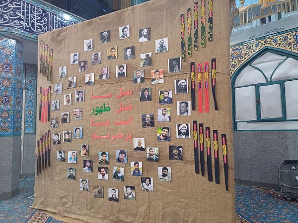 اعتکاف دانش‌آموزی مسجد موسی بن جعفر شهر دولت آباد ویژه دختران