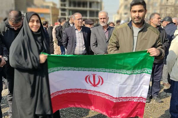 راهپیمایی ۲۲بهمن در کهریزک و باقرشهر